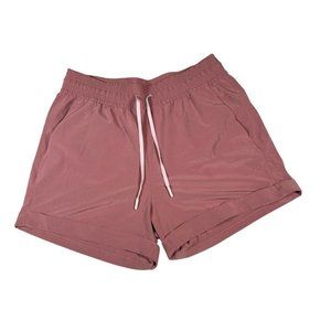 Lululemon Spring Break Away Shorts II 3" Quicksand Pink Mauve sz 8 Running